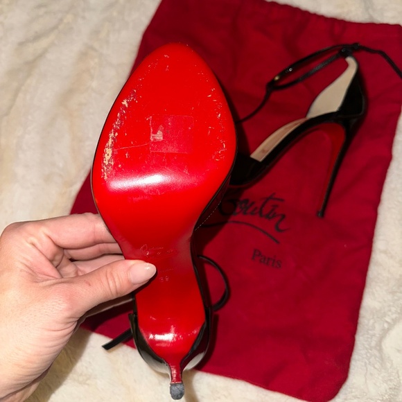 Christian Louboutin Senora Patent Black - Picture 7 of 7